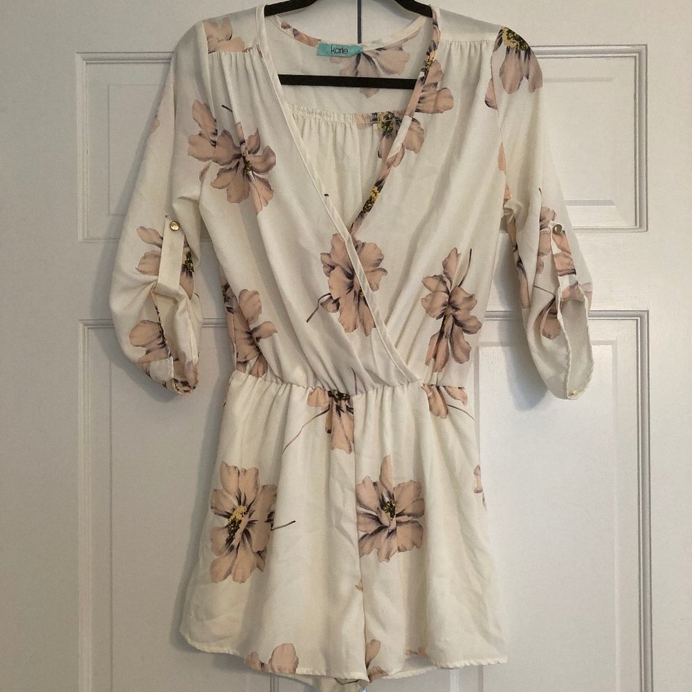 Karlie - Flower Romper